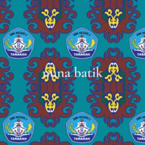 Motif Seragam Sekolah Custom: SMK N 3 Tarakan