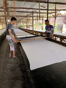 Proses Cetak Batik Custom